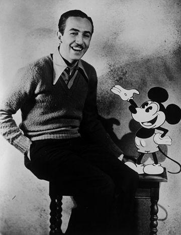 walt disney and mickey mouse