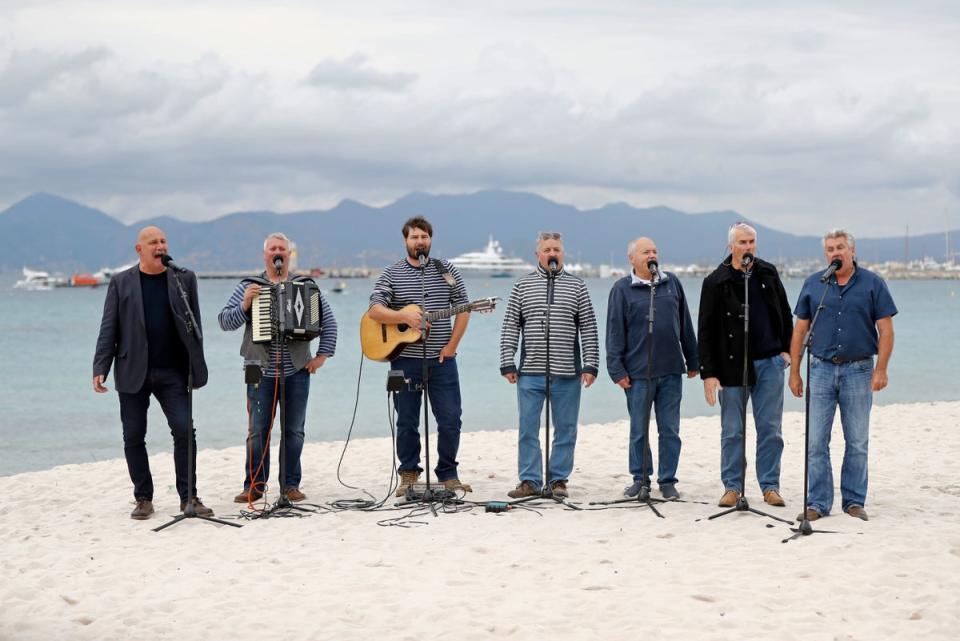 One and all: The original Fisherman’s Friends (Getty Images)