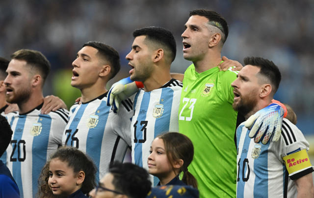 Segunda Camiseta Argentina Jugador D.Martinez 2022