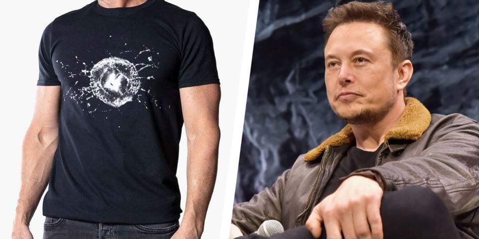 Elon Musk Wants You to Buy This &#39;Bulletproof&#39; T-Shirt &#39;Guaranteed to Make You Buff&#39;