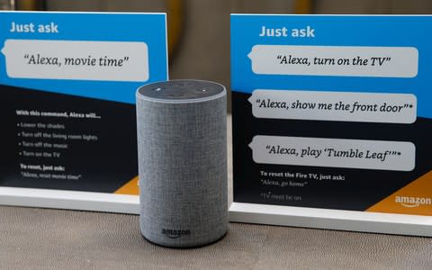 Amazon Alexa smart speaker - Credit: Reuters