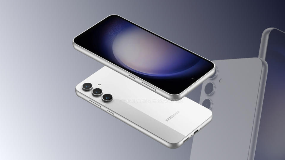 Samsung Galaxy S23 FE renders