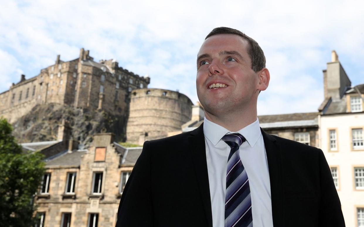 Scottish Conservative MP Douglas Ross in Edinburgh