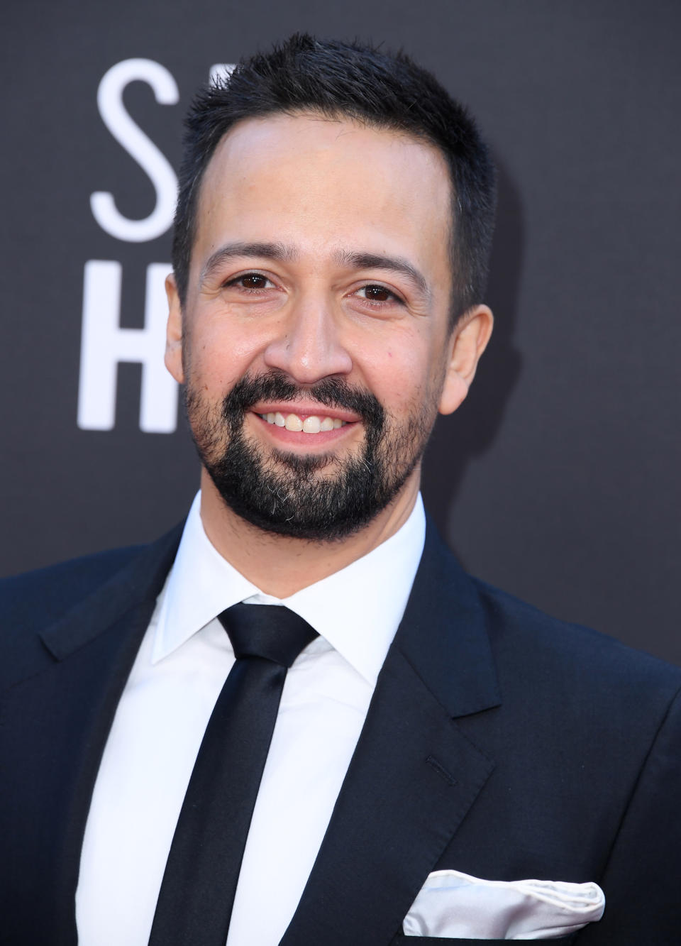 Closeup of Lin-Manuel Miranda