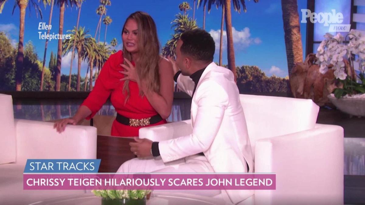 Chrissy Teigen Jokes With Sexiest Man Alive And Husband John Legend About Cheating 3101