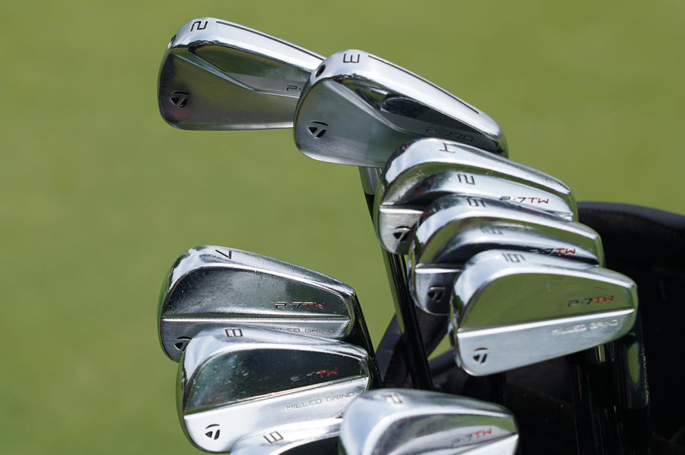 Tiger Woods' TaylorMade irons