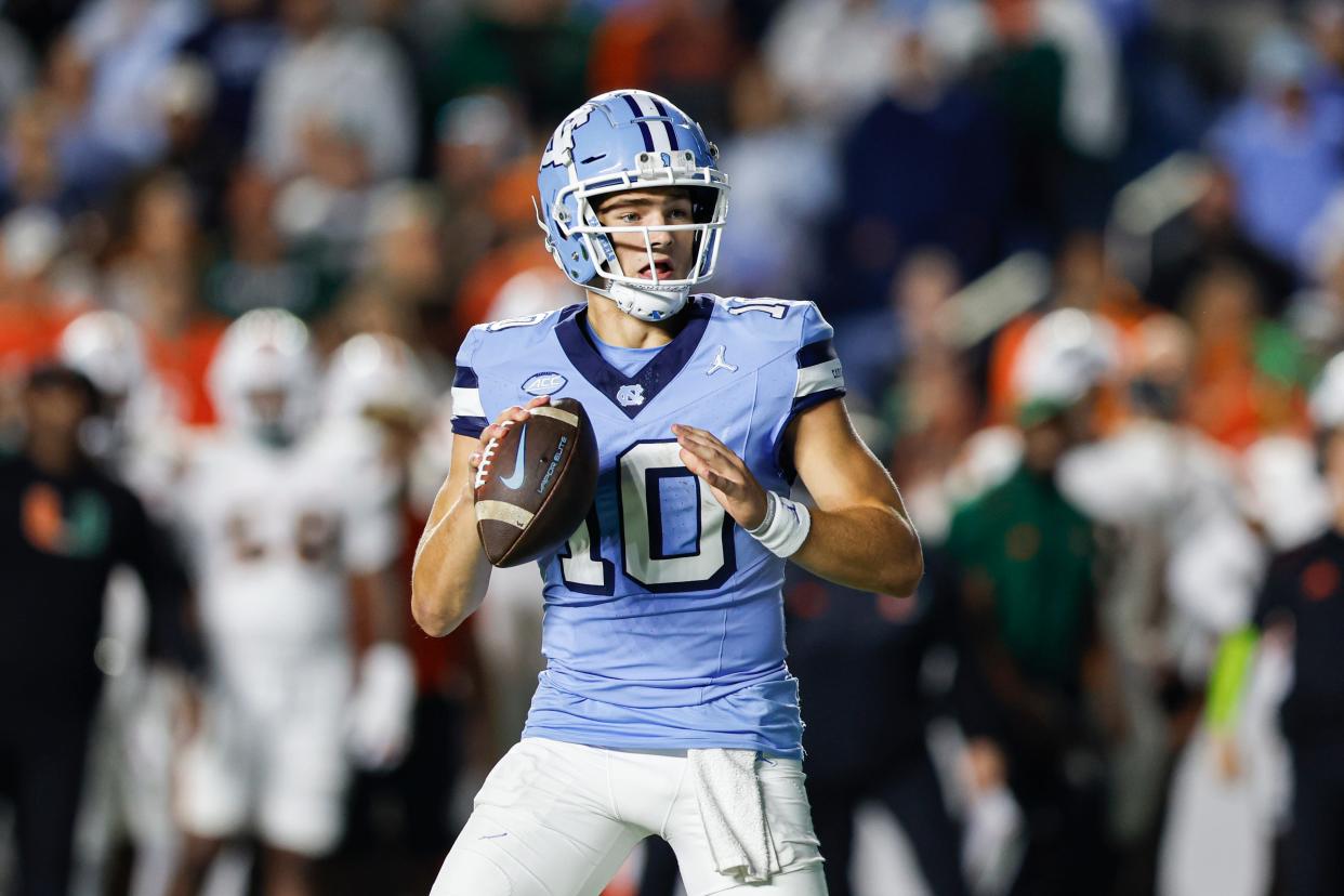 Will Drake Maye, out of North Carolina, be the next Patriots quarterback?