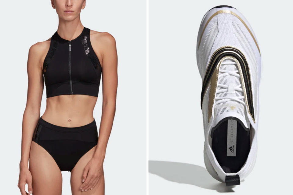 Die Designs von Stella McCartney für Adidas verbinden Form und Funktion in höchst gleichberechtigter Art und Weise. (Bild: Stella McCartney / Adidas)