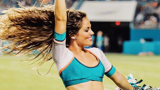 Dolphins Cheerleader 