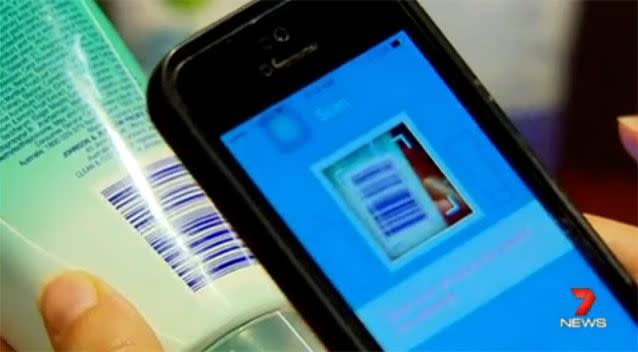 If you want to find out what products contain microbeads - there is an app for that! Photo: 7 News