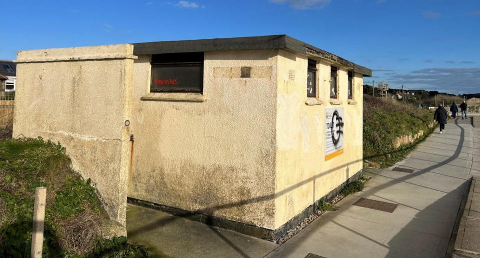 The toilet block in Cornwall has sold for way above its guide price. Source: Clive Emson