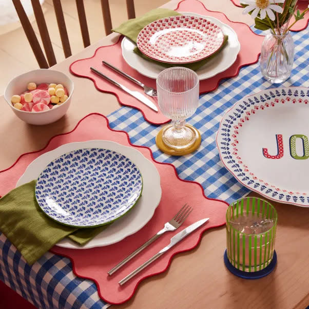 Dunelm's affordable scallop-edge placemats had been on my wish list for ages and I'm so glad I finally bought them. (Dunelm)