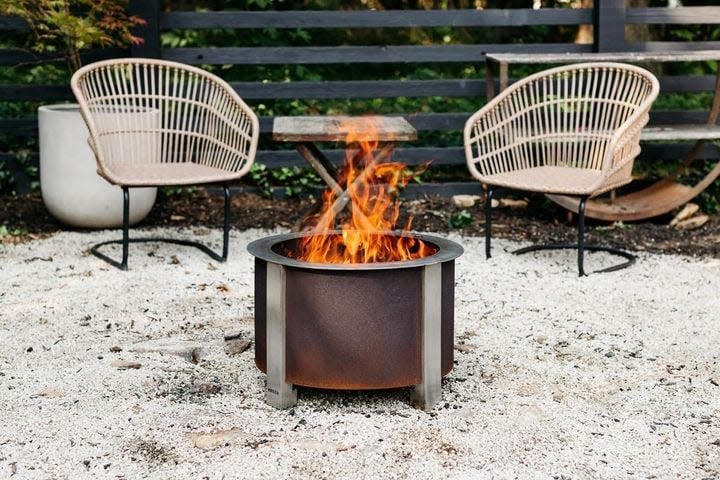 Breeo’s smokeless fire pit is perfect for summer entertaining, grilling and camping.