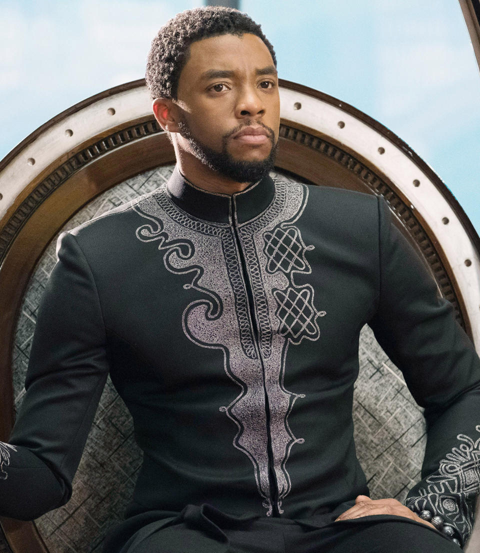 Boseman as T'Challa