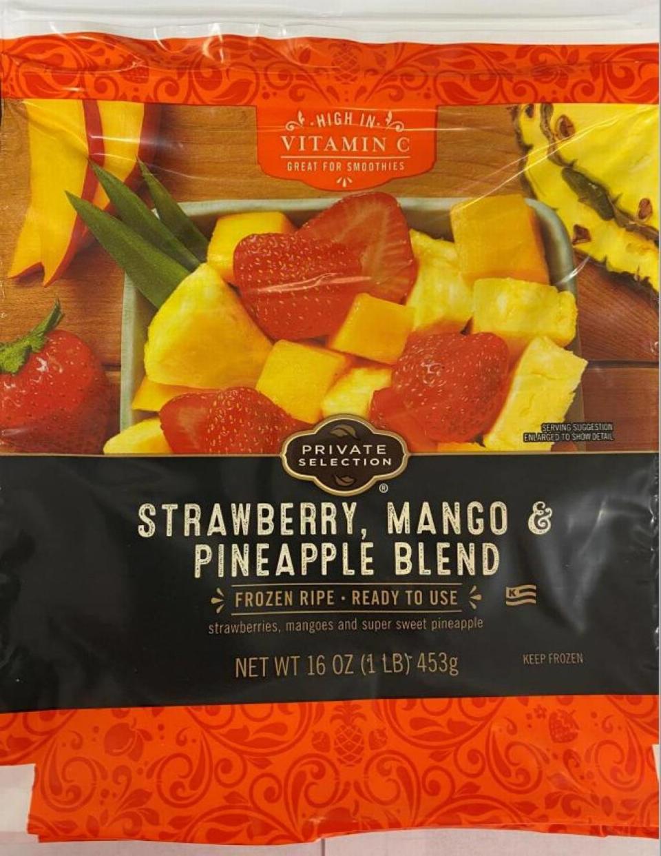 Private Selection Strawberry Mango & Pineapple blend