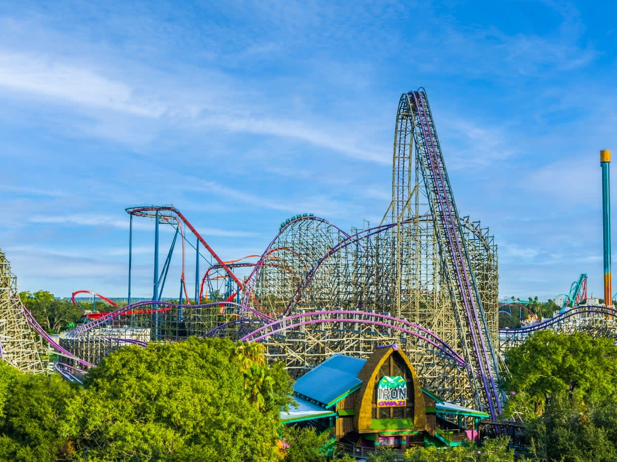 Busch Gardens has 10 roller coasters and two water rides (Busch Gardens)