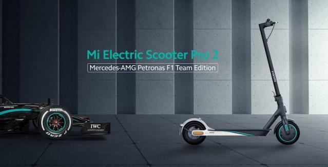 Patinete Xiaomi mi Electric Scooter PRO 2 Mercedes AMG Petronas F1