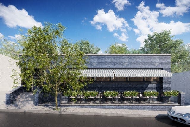 A rendering of Micheline, a new French bistro from two NYC hospitality alumni, will open this June (ish) on Scarsdale Avenue in Scarsdale where Scarsdale Metro Restaurant had been.