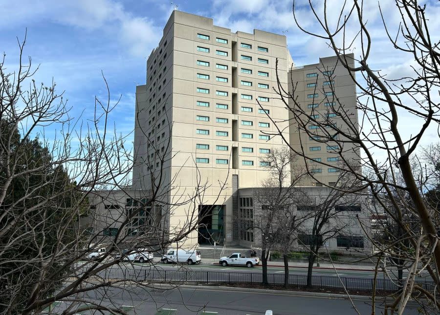 Rene Trigueros Hernandez is being held in this San Jose jail as he awaits trial. (KRON4 / Amy Larson)