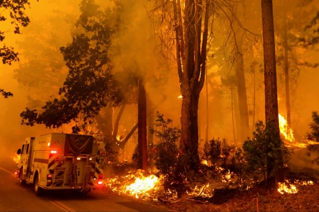 Emergency declared as wildfire rages near Yosemite National Park in  California