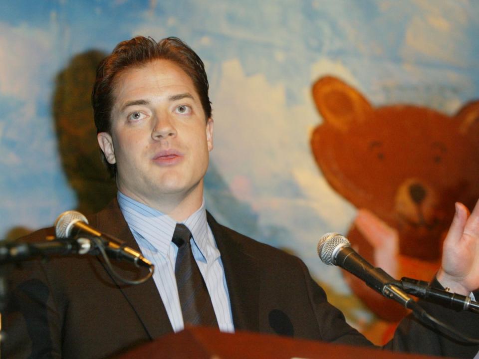 Brendan Fraser in 2003 (Frazer Harrison/Getty Images)