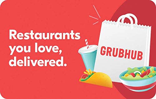 Get a $50 GrubHub Gift Card for $40 with this Amazon Promo