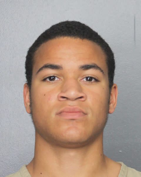 Zachary Cruz, younger brother of Nikolas Cruz, who has been charged with killing 17 people at Marjory Stoneman Douglas High School in Parkland, Florida. Zachary Cruz was arrested for allegedly trespassing at the school. (Photo: Broward County Jail)