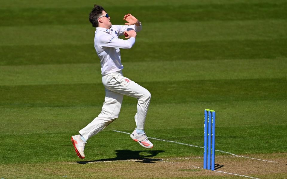 Off-spinner Jack Carson also bowled well for Sussex - GETTY IMAGES