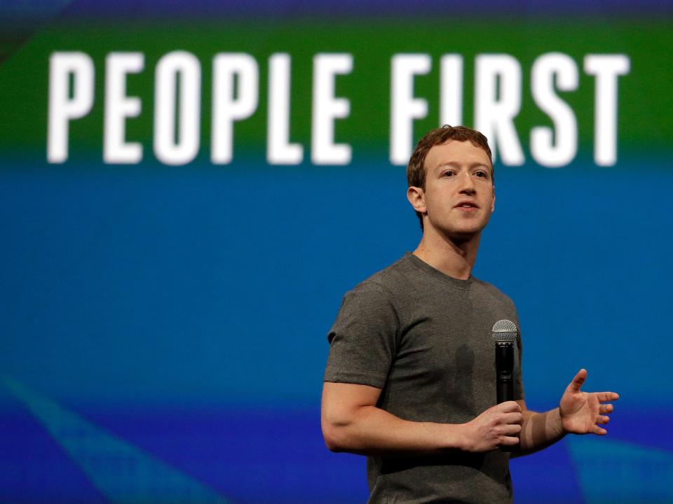 Mark Zuckerberg. Source: Associated Press