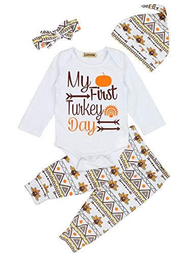 Thanksgiving Turkey Print Outfit