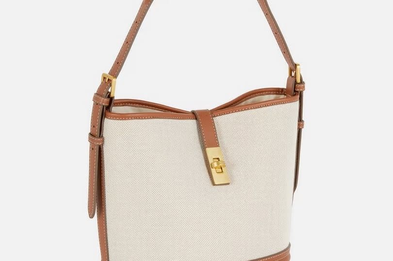 Primark's The Edit Faux Leather Trim Bucket Bag