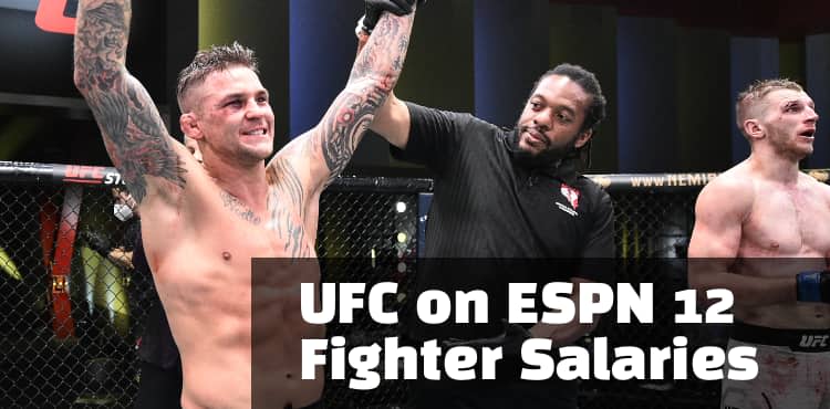 UFC on ESPN 12 Fighter Salaries