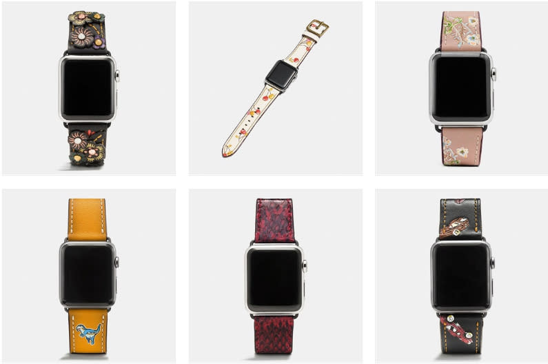 手腕秋季時尚！Coach推出六款Apple Watch新錶帶
