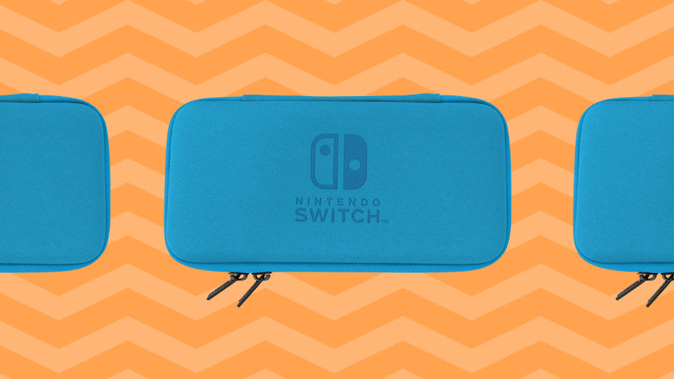 Save up to 41 percent: Video game accessories—Hori Nintendo Switch Tough Pouch. (Photo: Amazon)