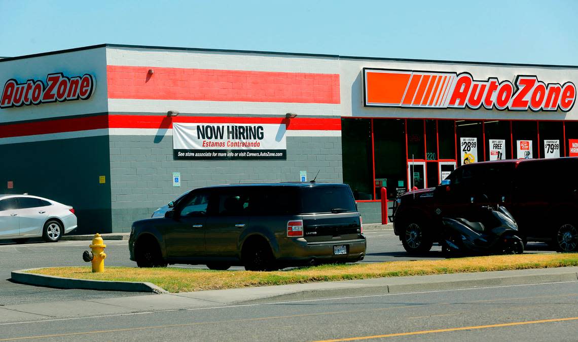 The AutoZone parts store on West Fourth Avenue in Kennewick is preparing to expand its warehouse space. Tri-City Herald file