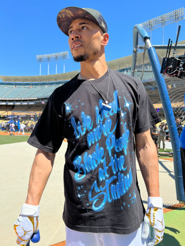 Dodgers' Mookie Betts embraces his activist side for Black inclusion during  All-Star Game