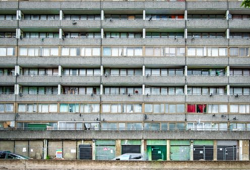   <span class="attribution"><a class="link " href="https://www.shutterstock.com/image-photo/london-council-estate-housing-block-typical-1438940345" rel="nofollow noopener" target="_blank" data-ylk="slk:Willy Barton/Shutterstock;elm:context_link;itc:0;sec:content-canvas">Willy Barton/Shutterstock</a></span>