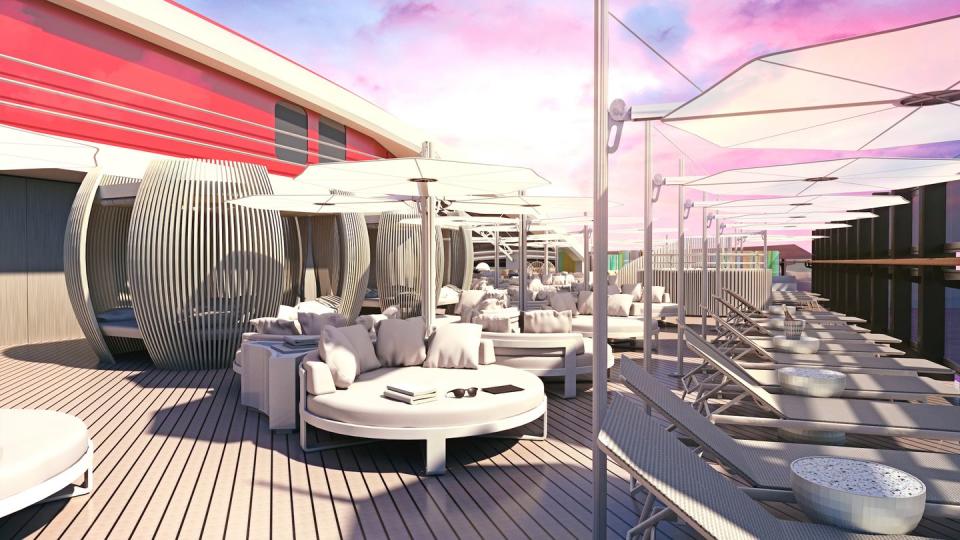 Here's What Virgin Voyages' Adults-Only Cruise Ship Looks Like Inside