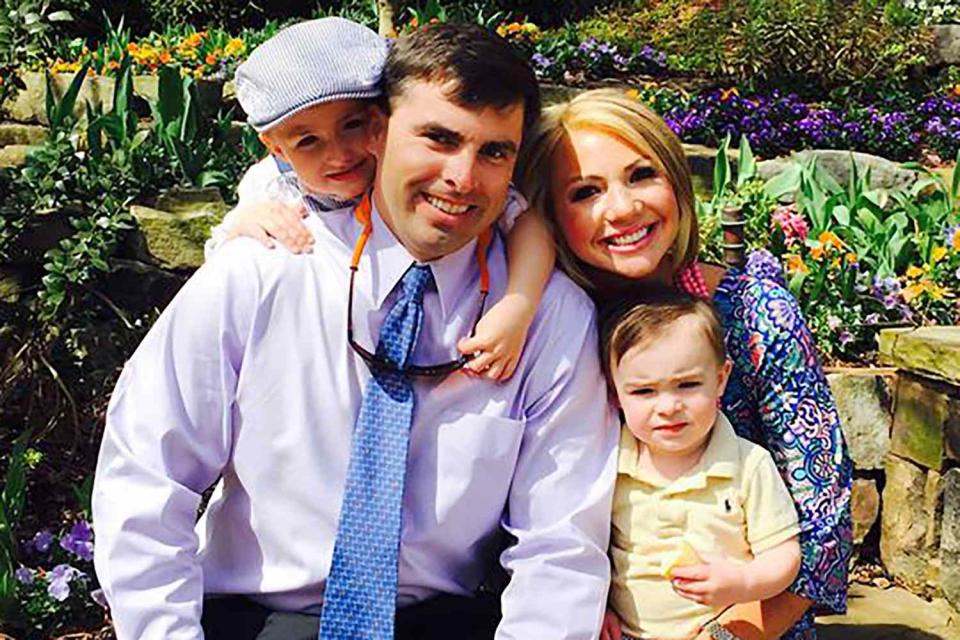 <p>Facebook</p> The Van Epps family: Laura Van Epps, Ryan Van Epps, Harrison Van Epps and James Van Epps