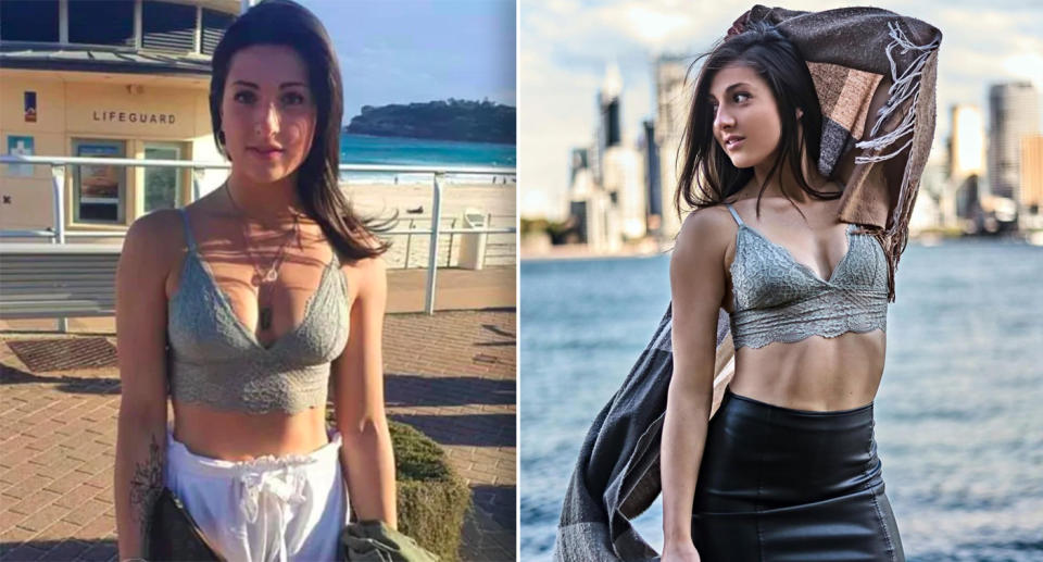 Italian backpacker Martina Corradi was asked to leave North Bondi Fish restaurant over her choice of clothes.