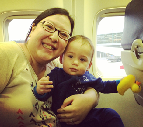 7 Travel Tips We Learned from Baby's First Plane Ride