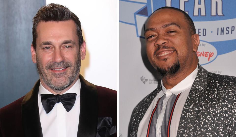 Jon Hamm und Timbaland