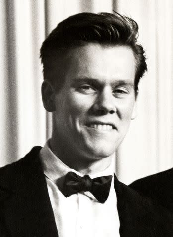 <p>Ron Galella/Ron Galella Collection via Getty</p> Kevin Bacon at the Academy Awards in 1984