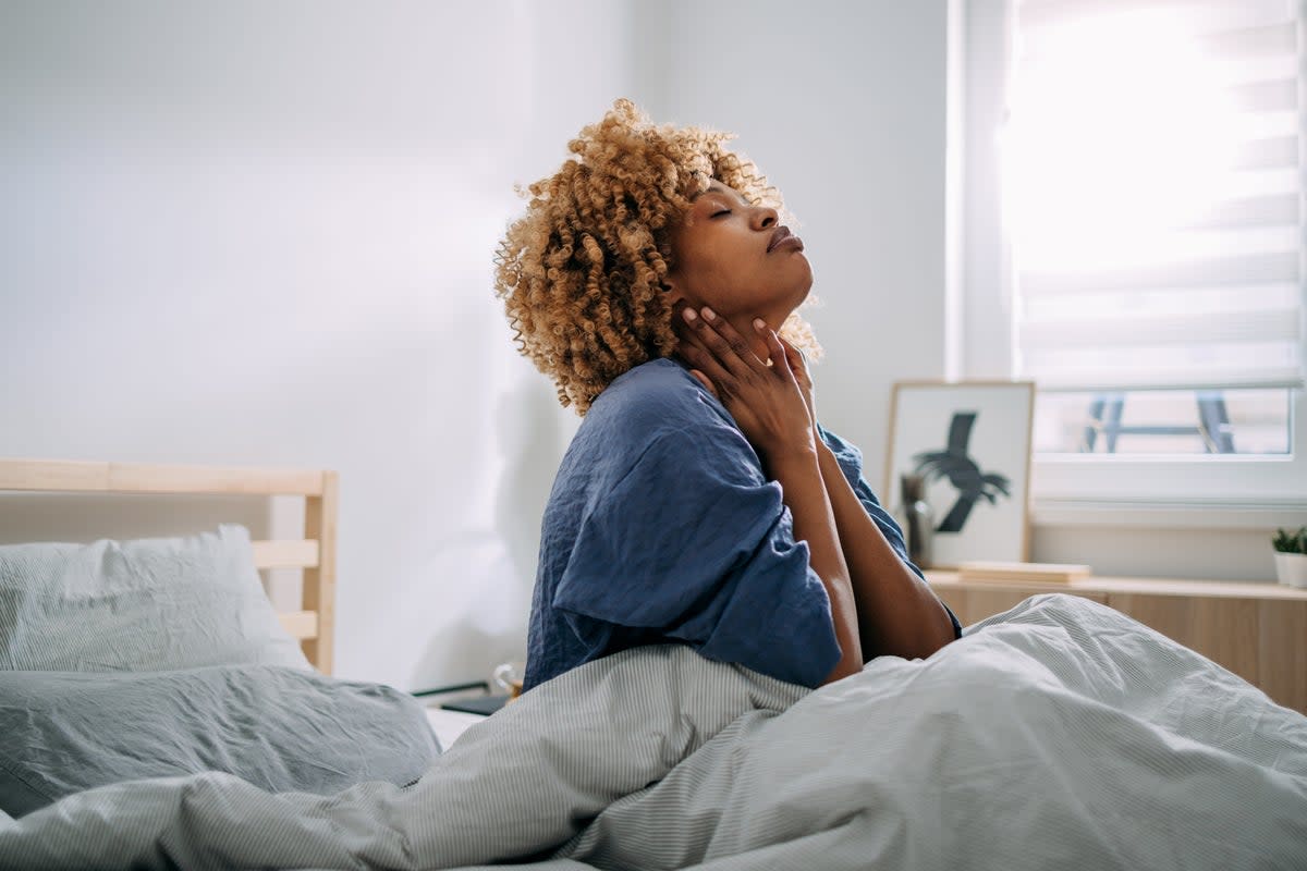 HRT is used to alleviate menopause symptoms and many women credit the treatment as being ‘life-changing’  (Getty Images/iStockphoto)