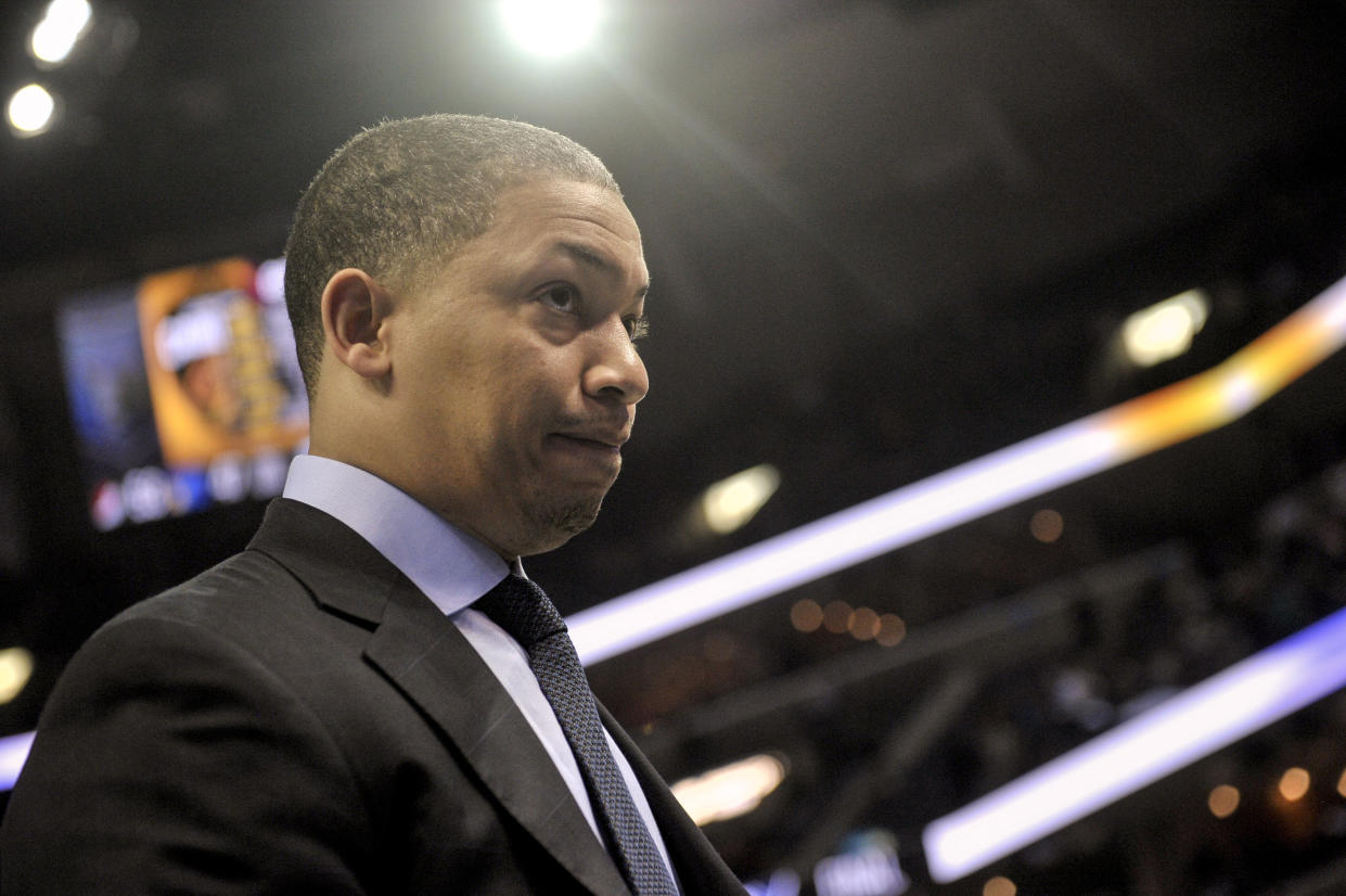 Tyronn Lue will reportedly be at Cavs-Pelicans on Friday, but just to watch.