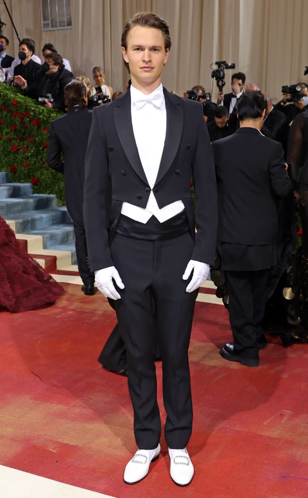 Ansel Elgort, 2022 MET Gala, Red Carpet Fashion 