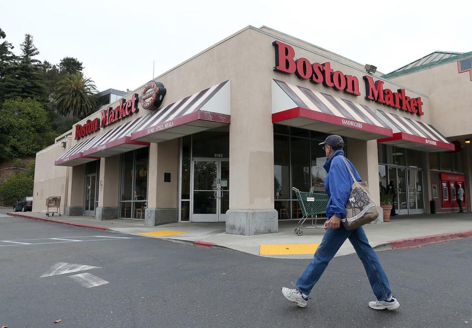 <p>Boston Market is best known for its rotisserie chicken, mashed potatoes, and overall yummy comfort food. On Christmas, they typically offer a special Christmas Day Menu, though it's best to review their <a href="https://www.bostonmarket.com/locations/" rel="nofollow noopener" target="_blank" data-ylk="slk:store locator;elm:context_link;itc:0;sec:content-canvas" class="link ">store locator</a> to find out if your local restaurant will be open, since not all locations will be. You can also order ahead and pickup dinner if you aren't comfortable going to the chain, even with restrictions and safety measures in place.</p>