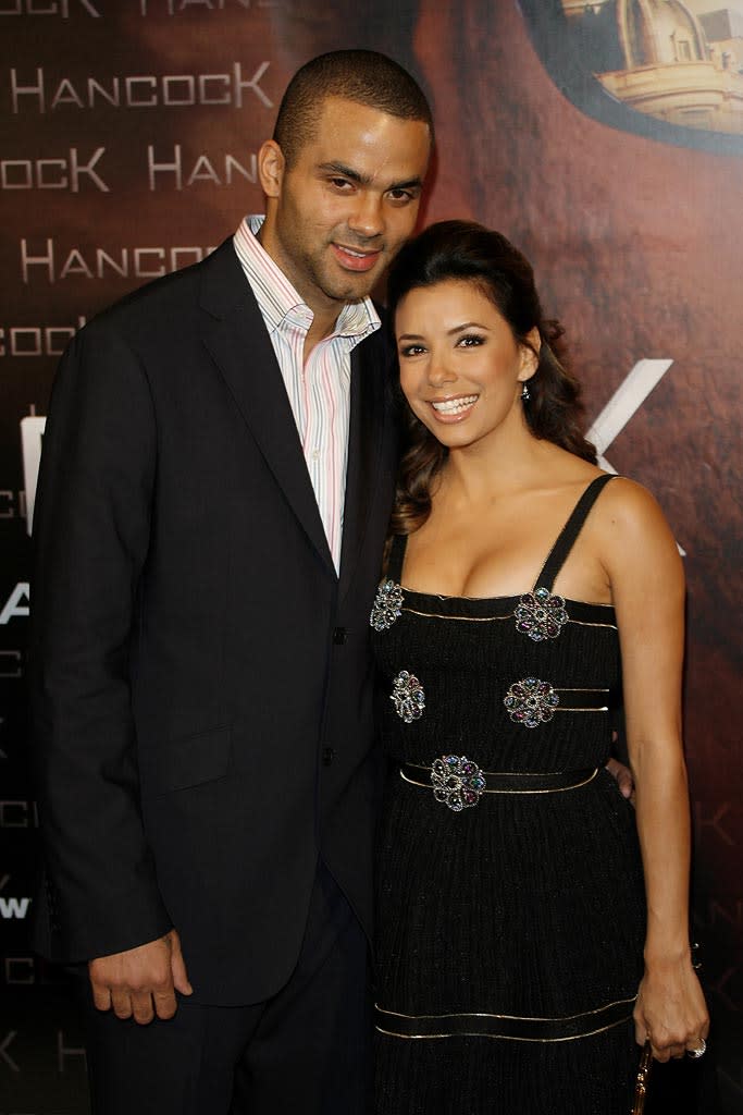 Hancock Paris Premiere 2008 Tony Parker Eva Longoria Parker