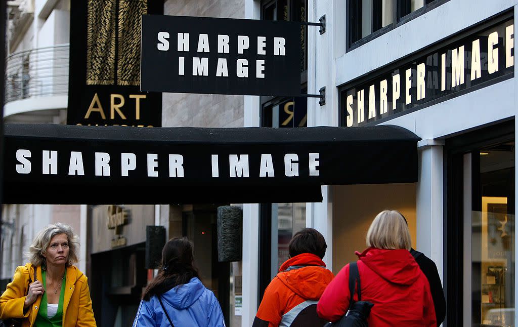 The Sharper Image storefront