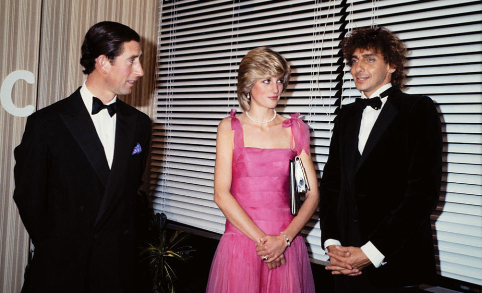 Manilow performed for Prince Charles and Lady Diana in 1983.